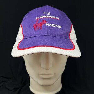 Virgin Formula Racing Baseball Hat Cap DS Automobiles Purple‎ Red White One Size